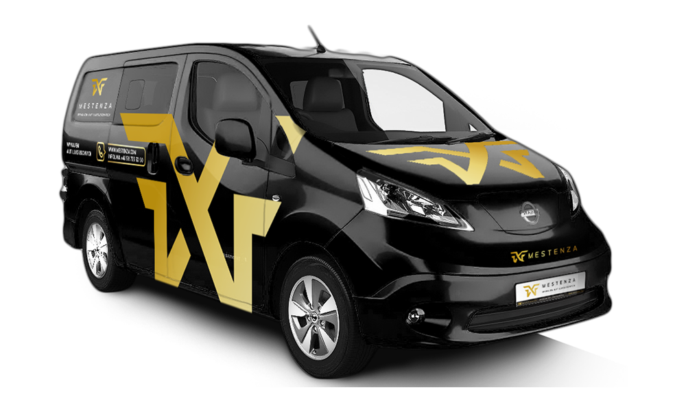 Nissan e-NV200 - Wypożyczalnia samochodów luksusowych Mestenza Trójmiasto Rafał Grzebin