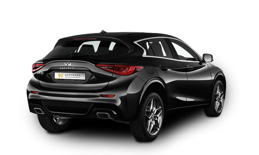 Infiniti QX30 Luxe Tech tył - Wypożyczalnia samochodów luksusowych Mestenza Trójmiasto Rafał Grzebin